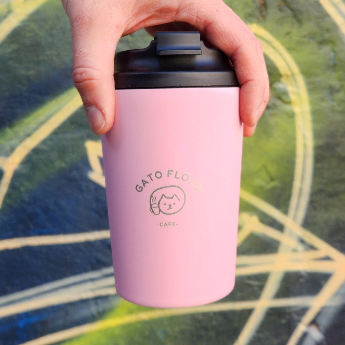 Mug Gatoflojo Rosado