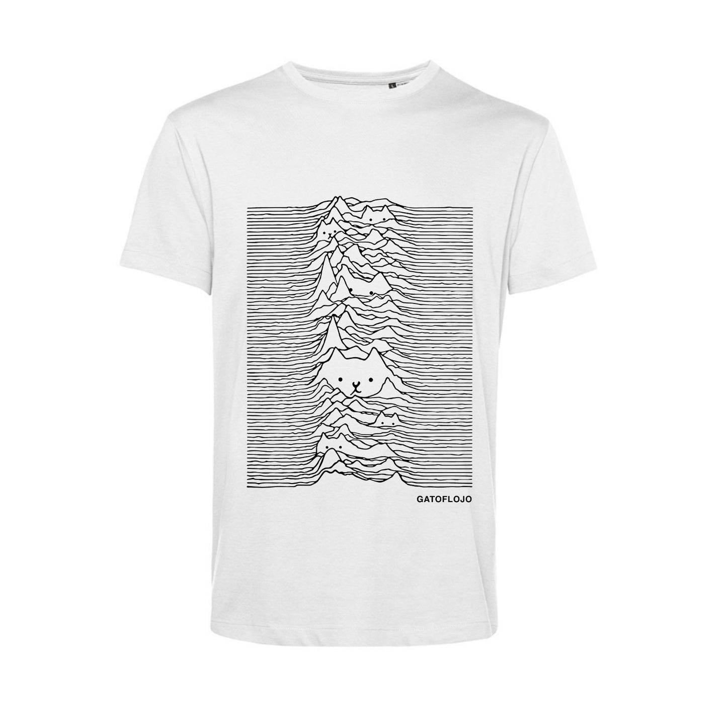 Polera Cat Division Blanca