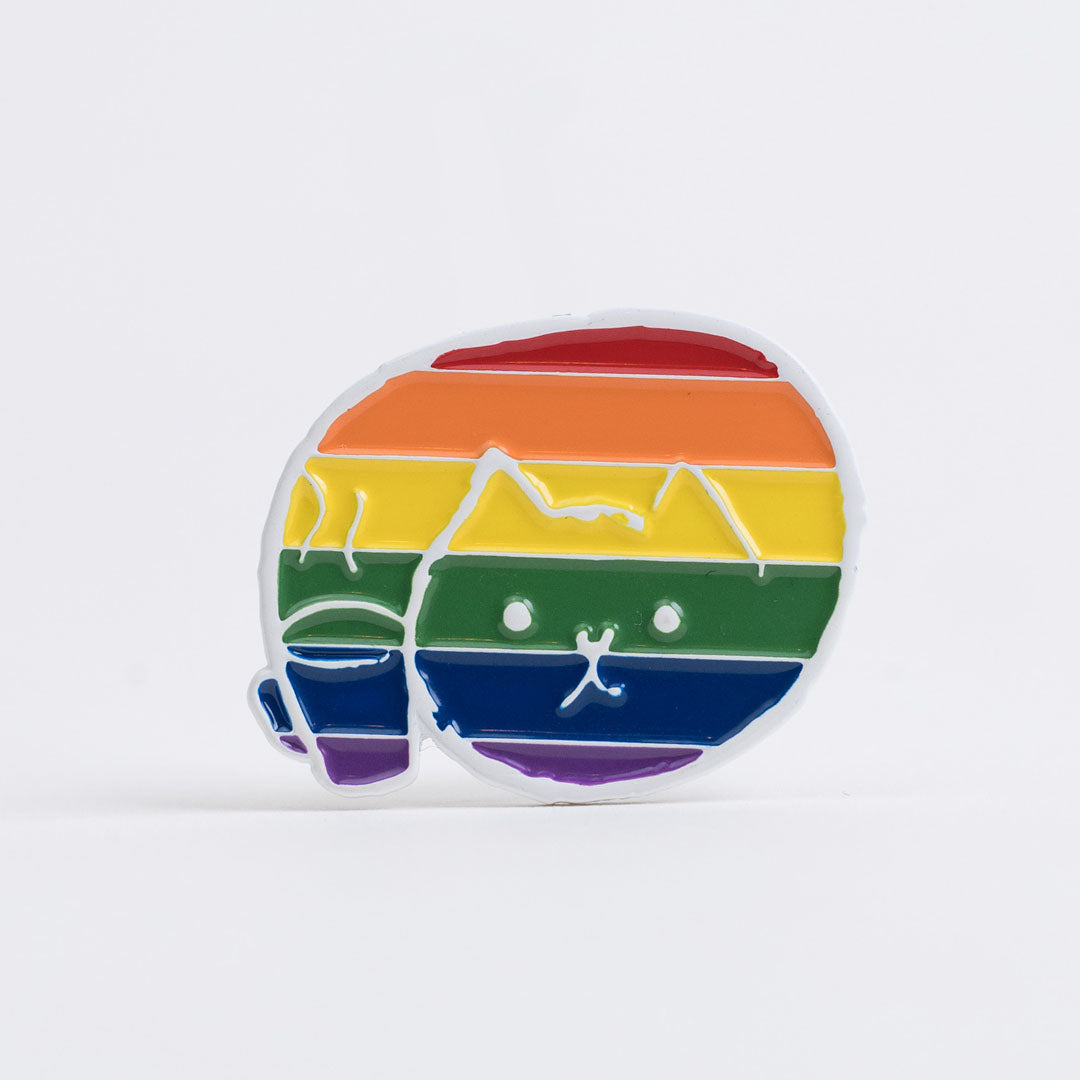Pin Gato flojo Pride