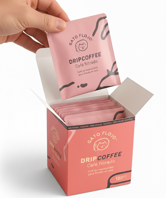 Caja drips de café