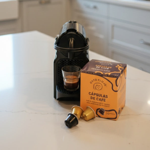 Caja cápsulas de café