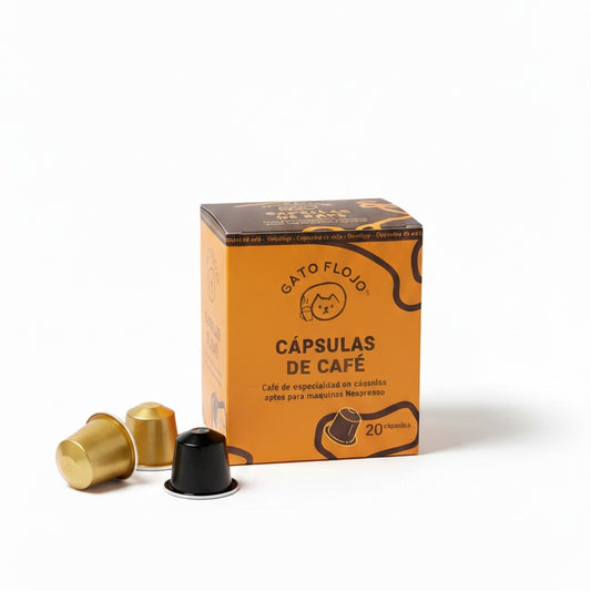 Caja cápsulas de café