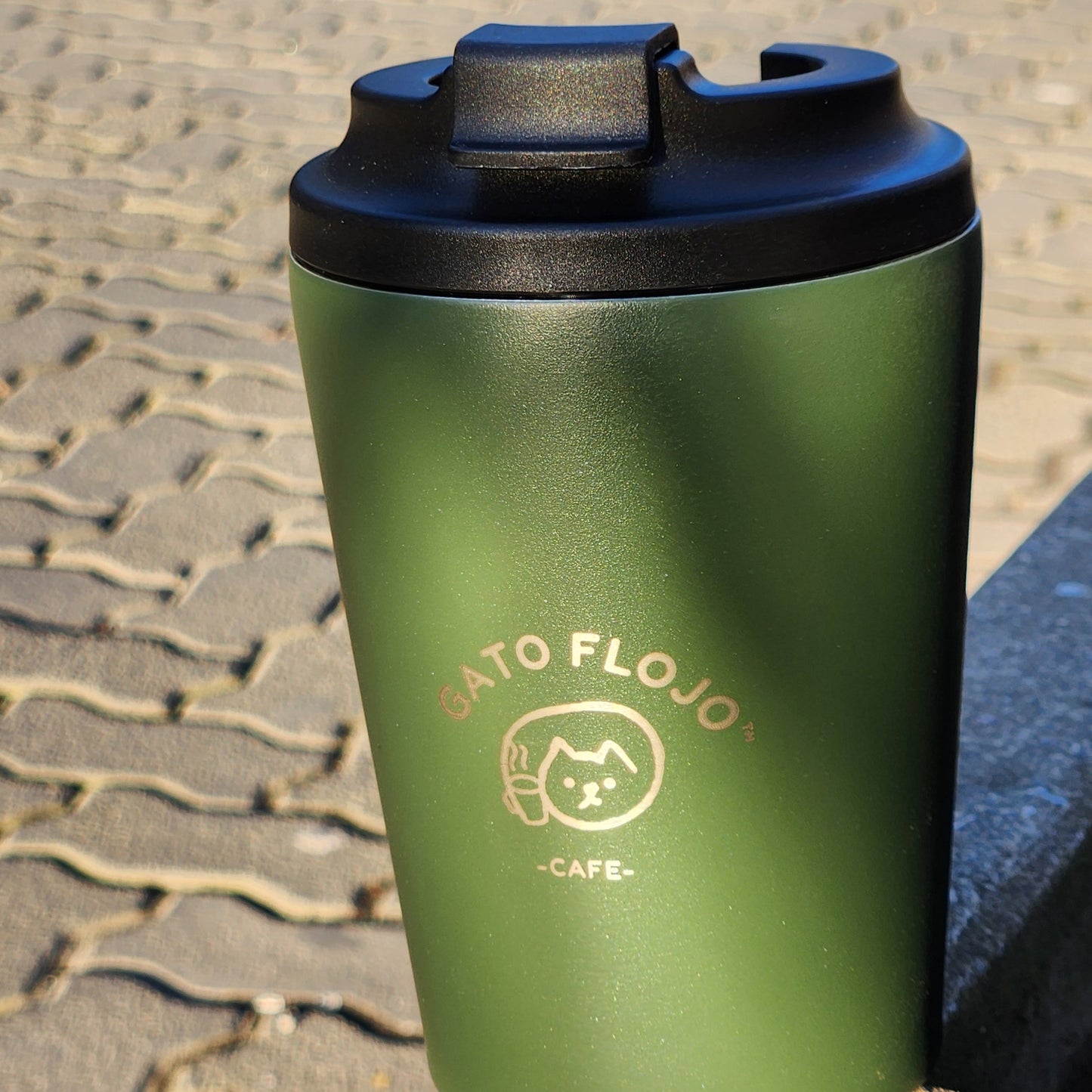 Mug Gatoflojo Verde